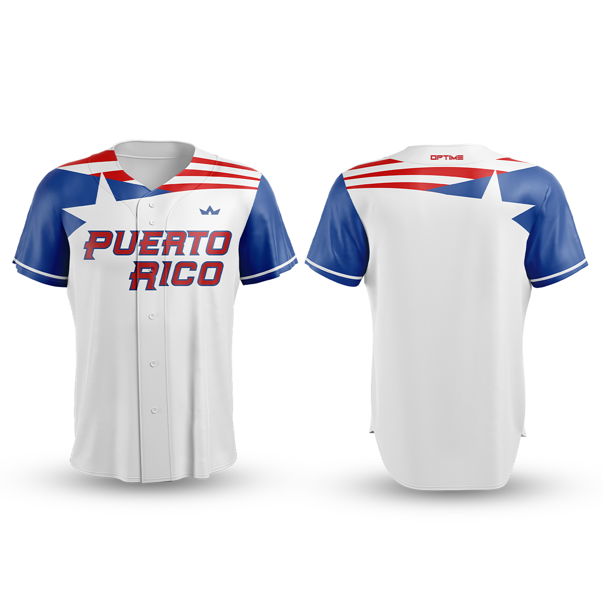 TEAM PUERTO RICO HOME REPLICA JERSEY OPTIME