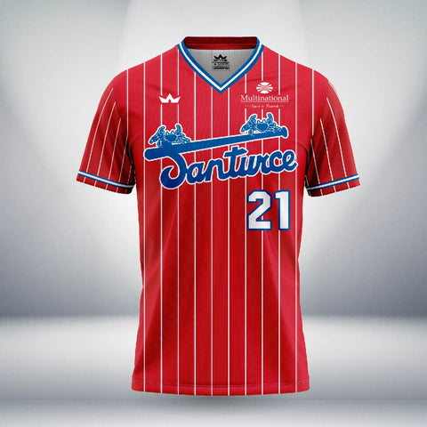 SANTURCE CLEMENTE RED JERSEY