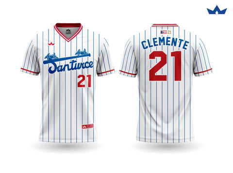 CLEMENTE WHITE JERSEY